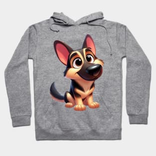 Cute German Shepherd Hoodie